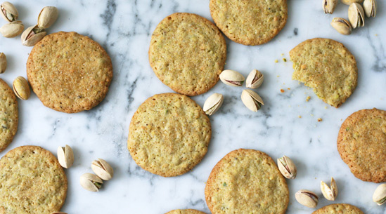 PISTACHIO COOKIES…Gluten free, Or not!